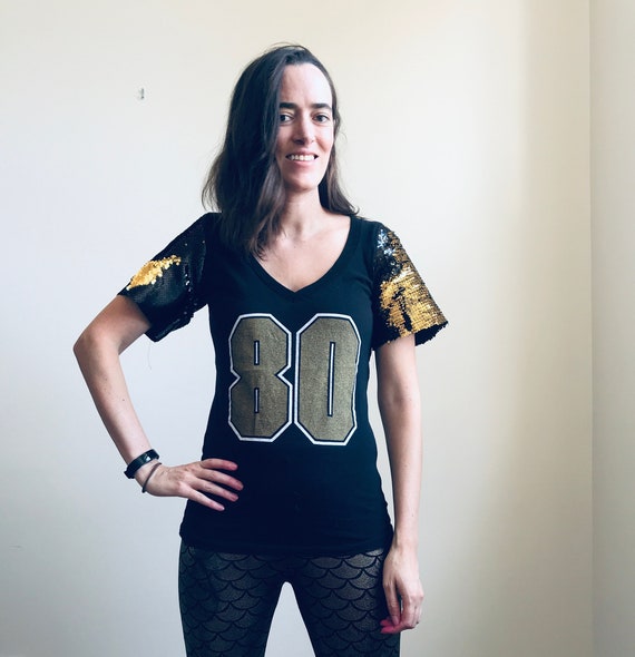 sequin saints jersey