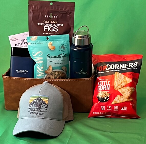 Men Gift Basket Male Gift Basket Thinking of You Just Etsy