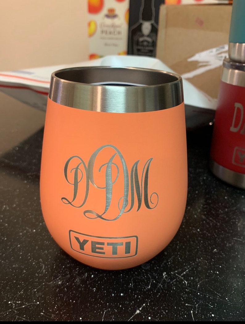 Authentic YETI 10 Oz wine tumbler Etsy