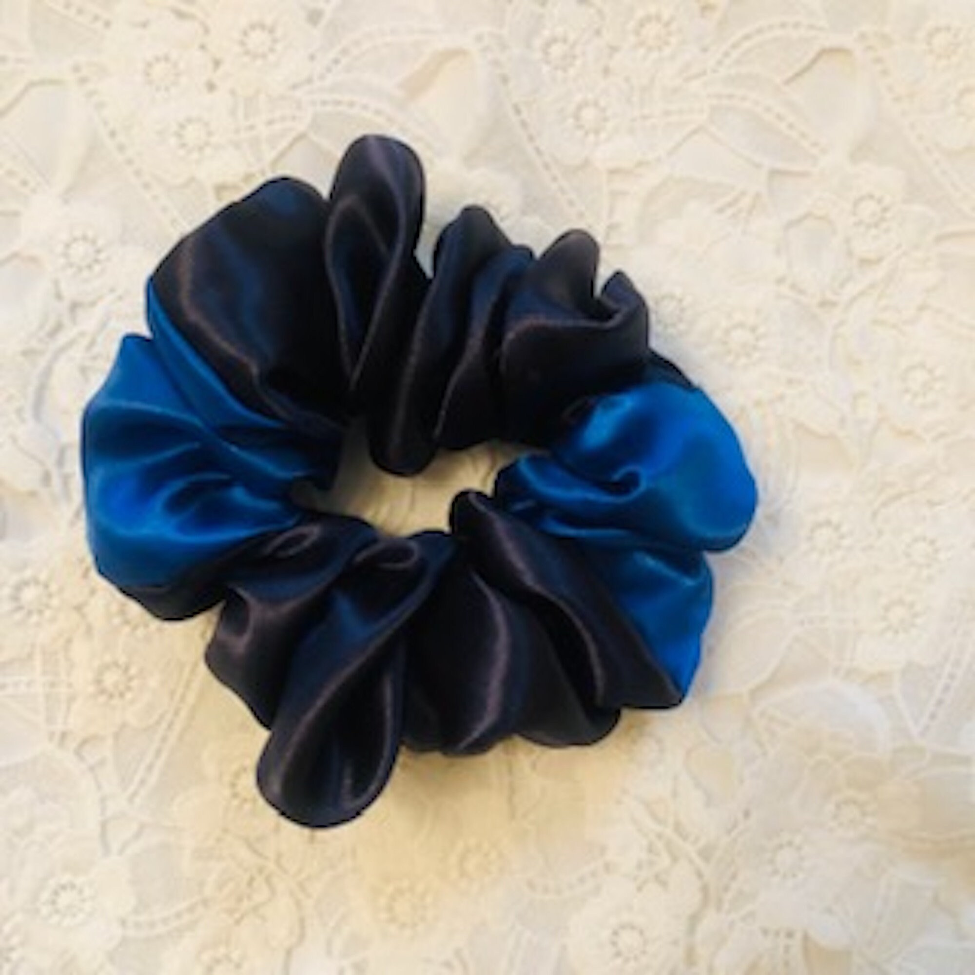 Silky Satin Jumbo Scrunchies Easy Stretch Elastic for Curly Long Ponytail Pineapple Style Hair No Crease Kind to Hair No Pull Machine Wash