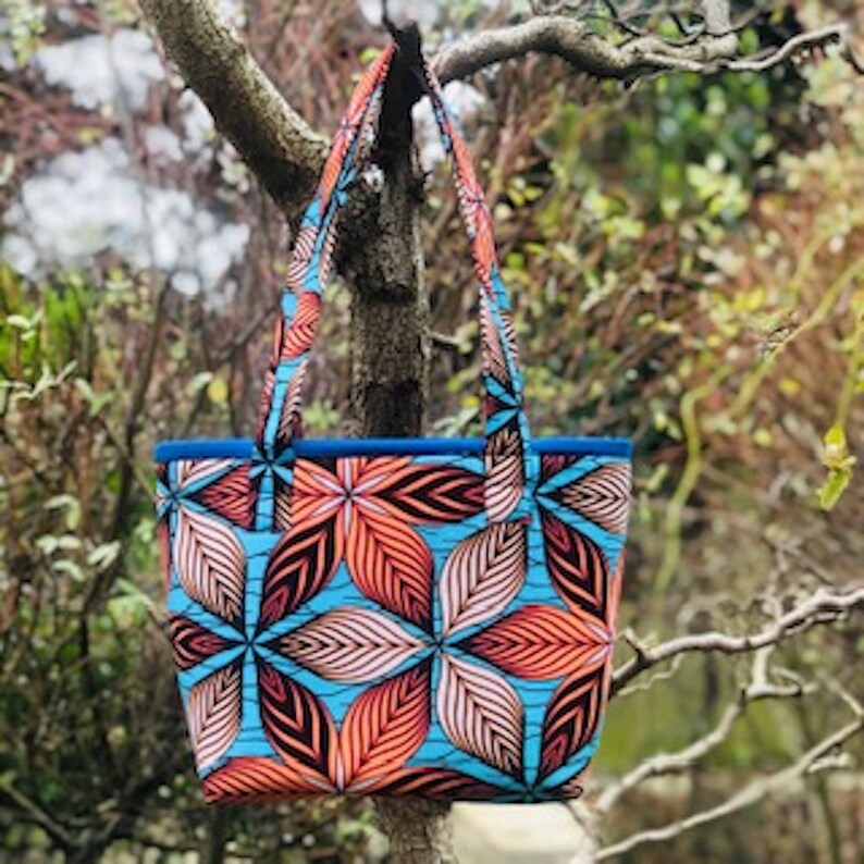 Padded Tote Bag Cotton Bag Perfect Gift Idea Print Shopping Bag Cute Bag Occasion Bag Everyday Bag Internal Pockets Secure Shoulder Straps