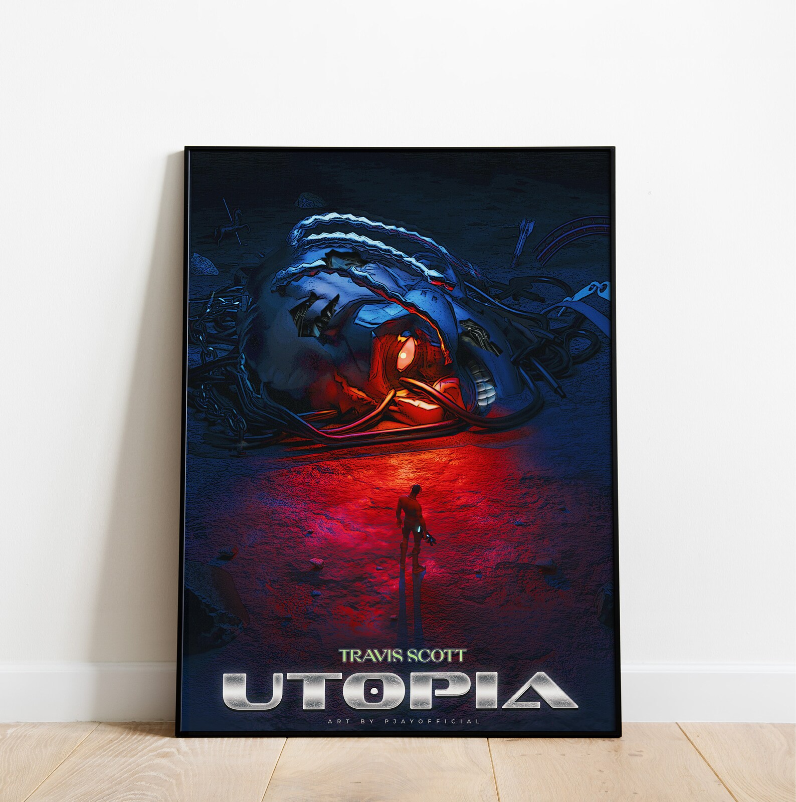 Travis Scott Utopia Poster Movie Hiphop Astroworld - Etsy