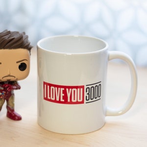 I Love You 3000 Mug / Iron Man Mug / Avengers Mug / Multiple Styles image 2