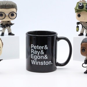 Ghostbusters Ampersand Mug Black / Ghostbusters Coffee Mug