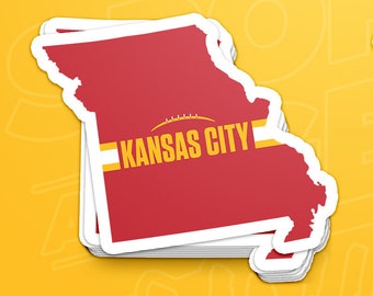 Andy Reid VINYL DECAL Kansas City Chiefs bumper sticker KC football Andy Reid VINYL DECAL Kansas City Chiefs bumper sticker KC football