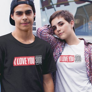 I Love You 3000 Shirt / Short-Sleeve Unisex T-Shirt