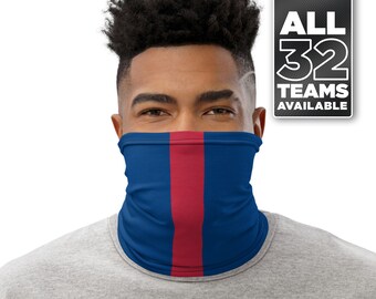 New York Football Helmet Neck Gaiter (G Squad) / Washable & Reusable Face Cover