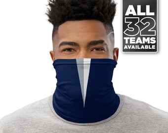 Tennessee Football Helmet Neck Gaiter / Washable & Reusable Face Cover