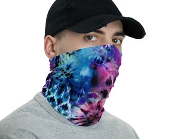 Balaclava Peach Flower Street Light Full Face Masks UV Protection Ski Hat Womens Neck Warmer for Outdoor