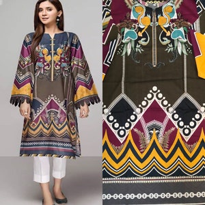 Readymade printed Kurti tunic shirt kurta indian dress pakistani dress