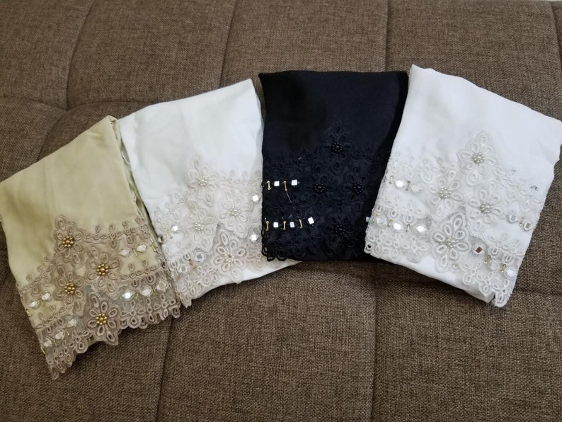 Embroidered trousers pants Capri Pakistani indian clothing