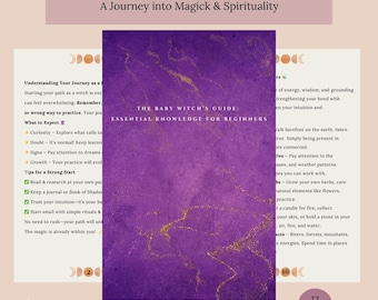 Guía para brujas principiantes: Un viaje a la magia y la espiritualidad