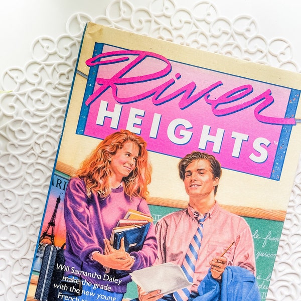 1990 - River Heights - Lessons in Love - Carolyn Keene - Vintage 90's Book - Weekly Reader Book - Especially For Girls - Teen Romance