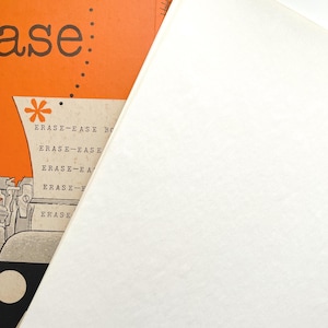 12 Sheets - Vintage National Erase-ease Bond Typewriter Paper - Sub 20 - No. 13-880 - Medium Weight -Journaling - Vintage Paper