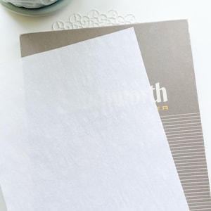 8 Sheets - Vintage Southworth Heavy Weight Typewriter Paper - 20LB. 25% Cotton Fiber - Typing Paper - Journaling - Four Star
