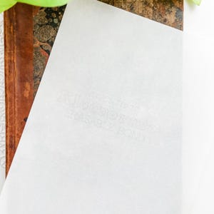 10 Sheets - Vintage Executive Kleenerase Erasable Bond Typewriter Paper - Medium Weight - Journaling Paper - Vintage Paper