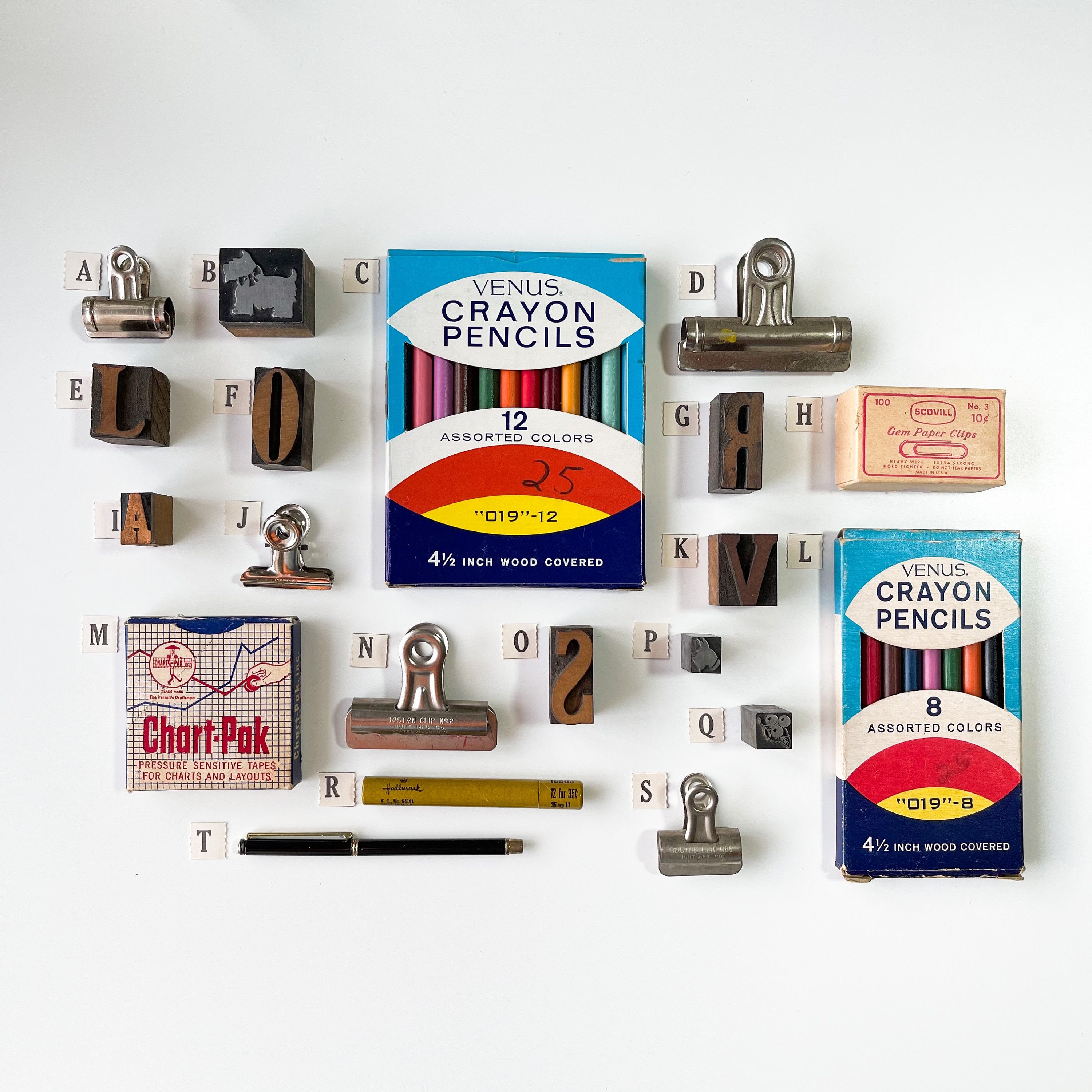 Vintage Office Supplies Vintage Office Vintage Supplies Etsy