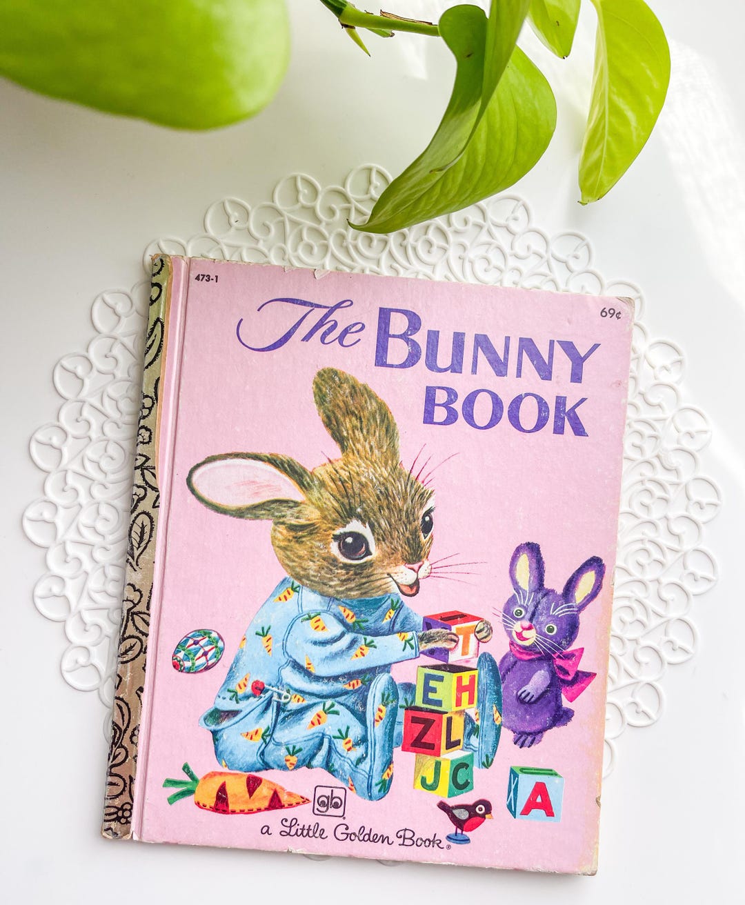 1979 the Bunny Book - A Little Golden Book - Vintage Children's Book ...