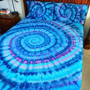 Tie Dye Bedding | Tie Dye Sheets | Boho Bedding| Hippie Sheets | Handmade Tie Dye | Crib and Toddler Sheets