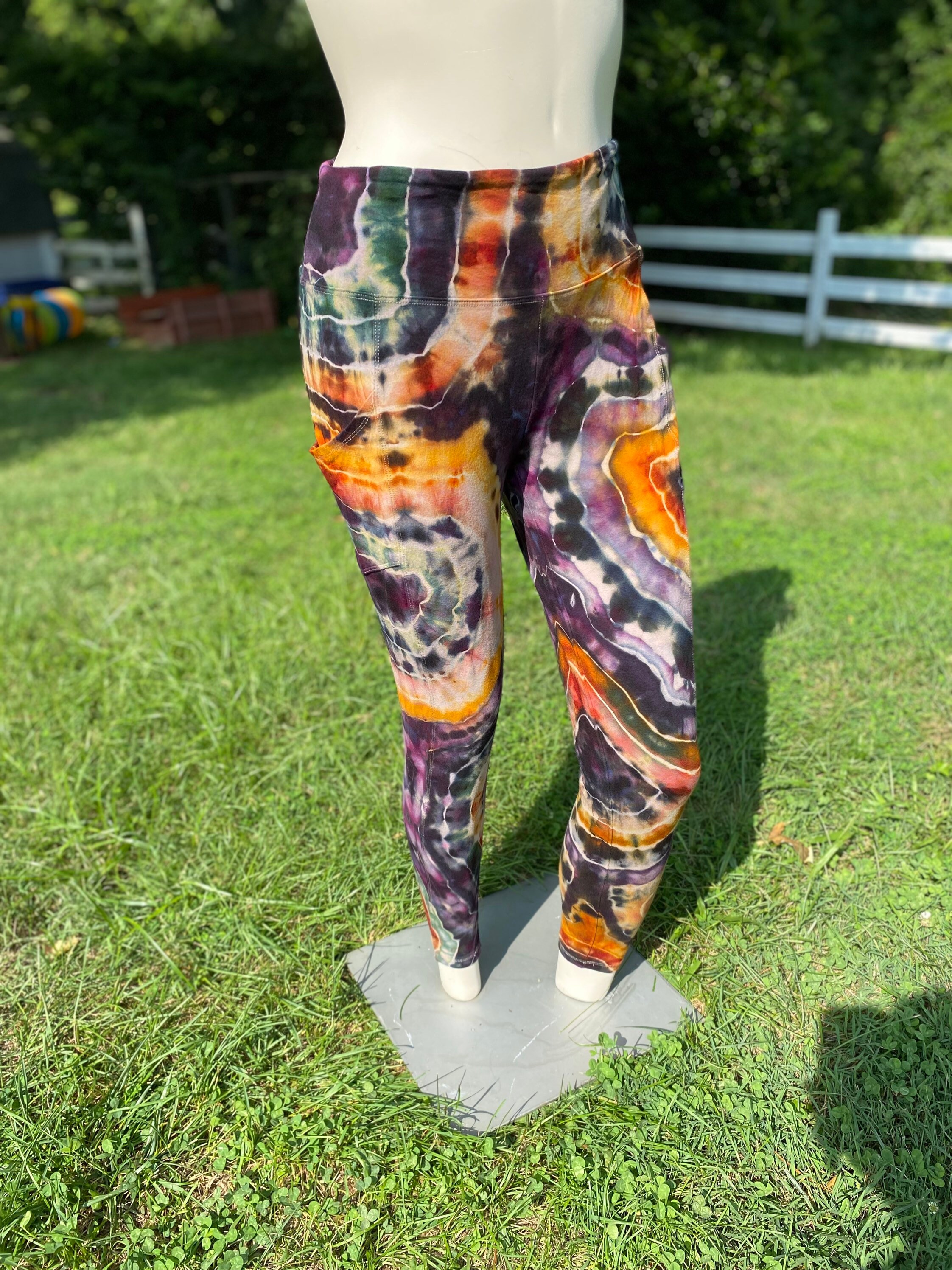 Cotton Leggings With Pockets - Etsy