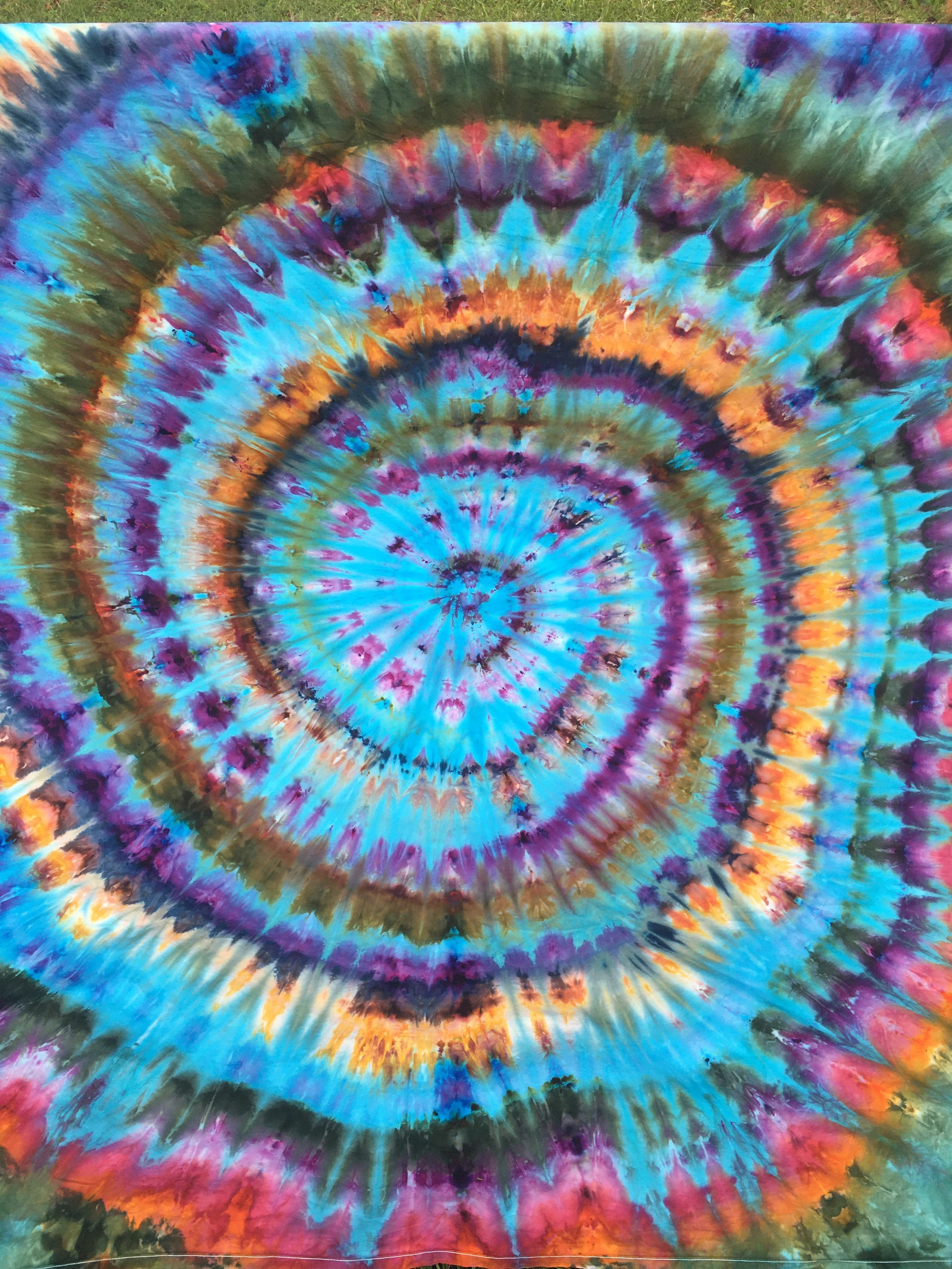 Tie Dye Tapestry Boho Wall Art Tie Dye Wall Hanging Etsy