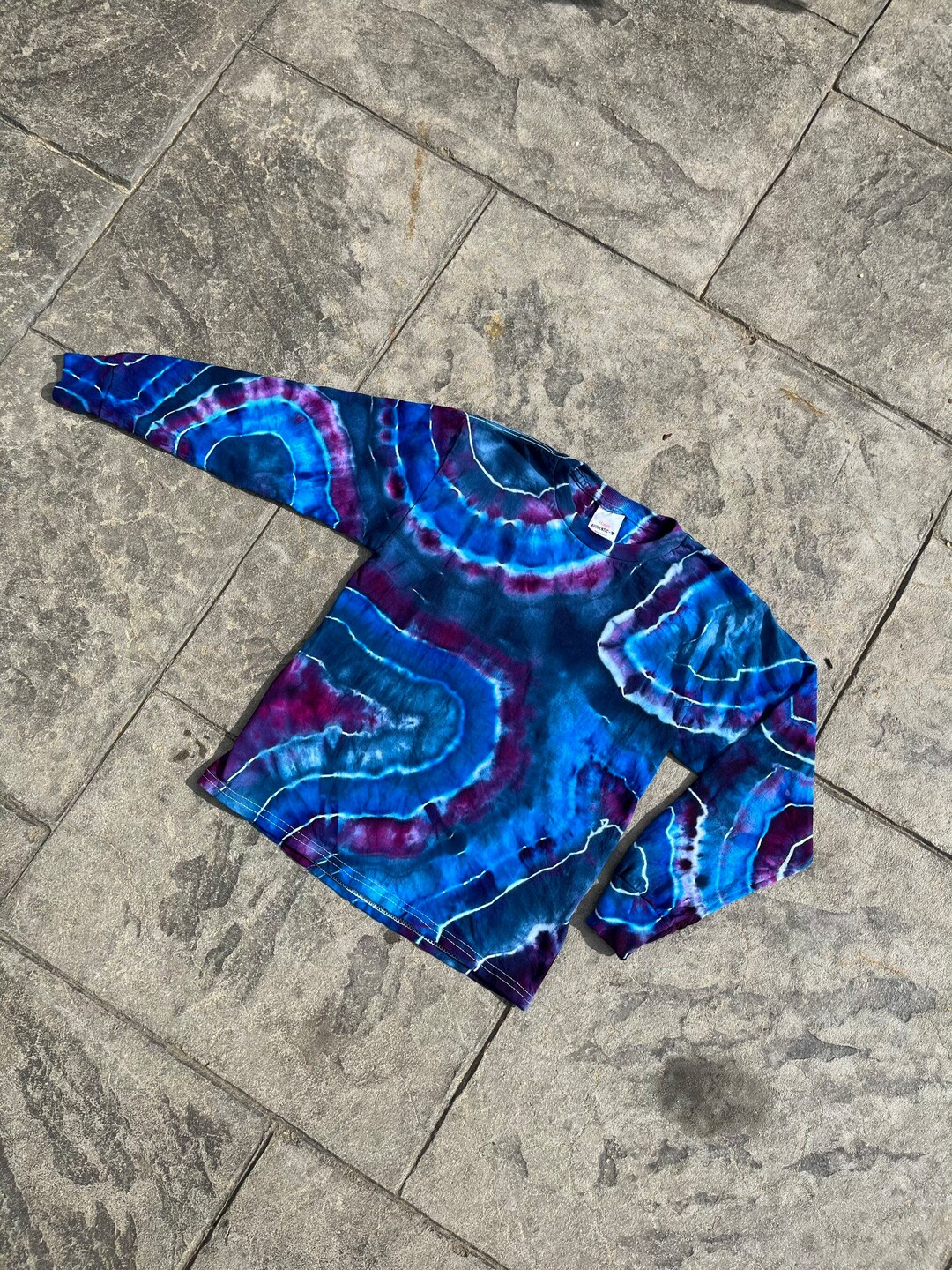 Tie Dye Shirt Kids Tie Dye Geode Youth Tie Dye Tshirt Toddler Tie Dye