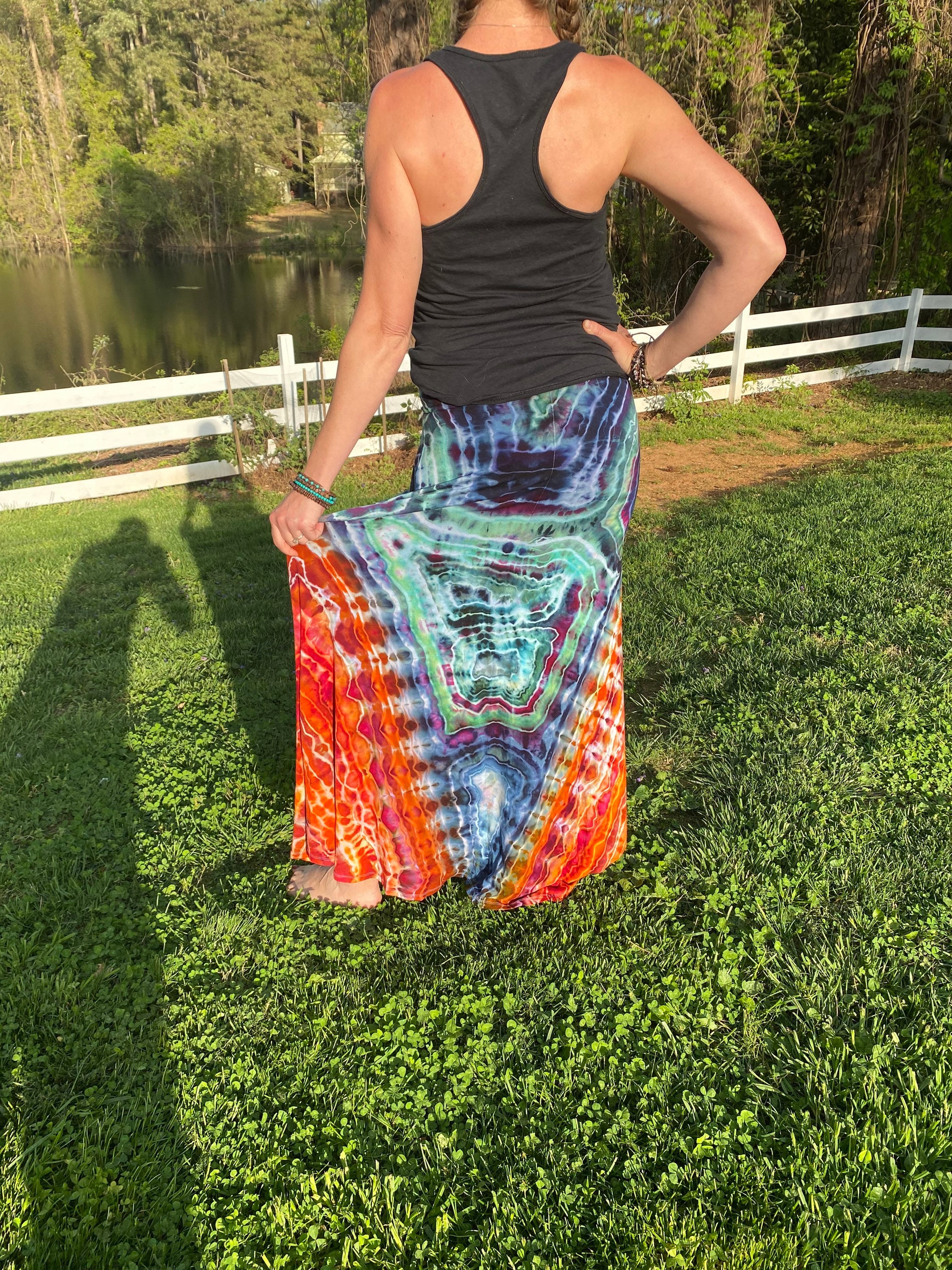 Lularoe tie hotsell dye maxi