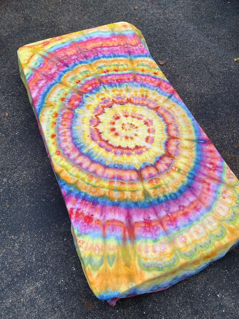 Tie Dye Bedding Tie Dye Sheets Boho Bedding Hippie Sheets Etsy