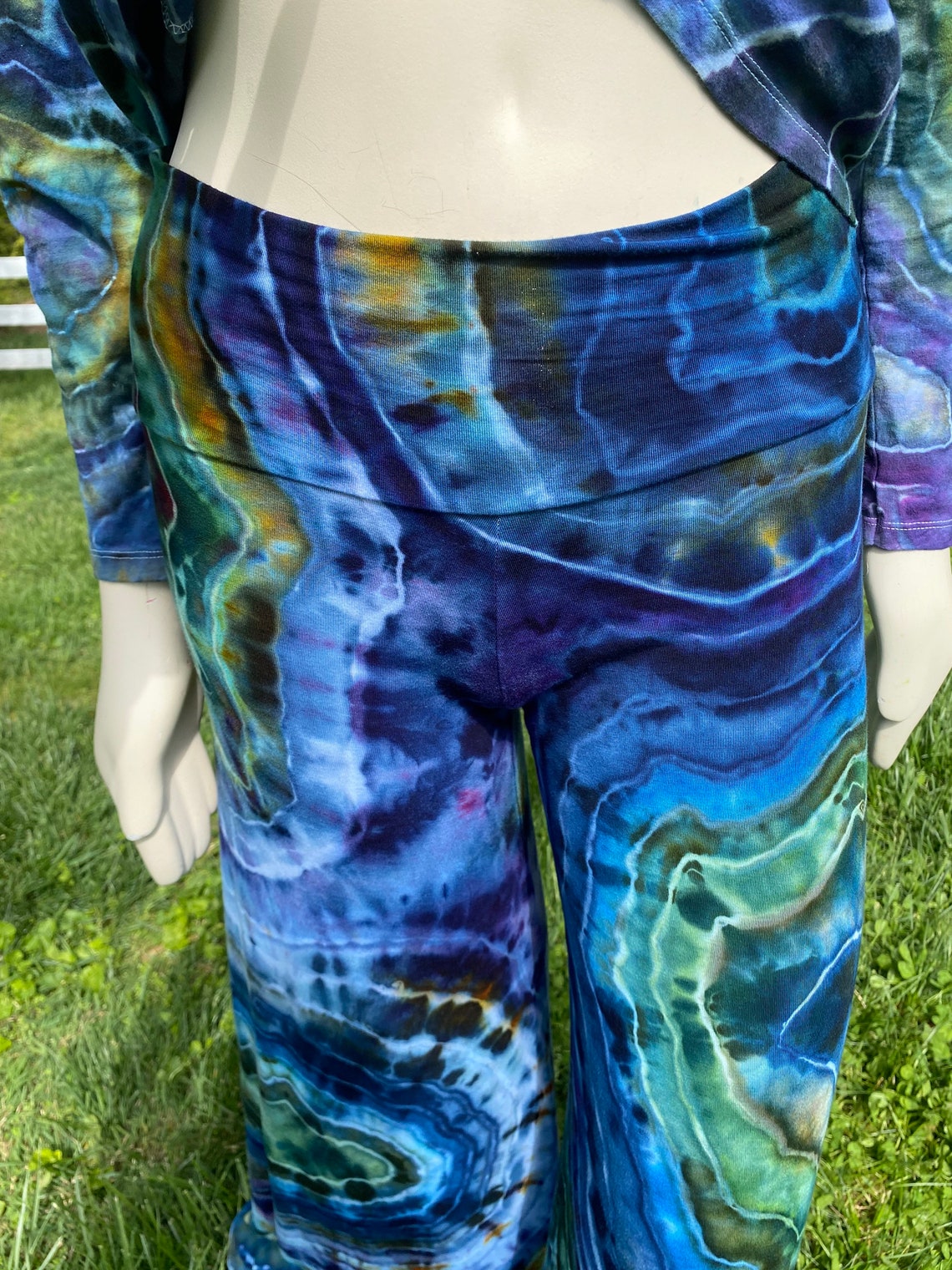 Tie Dye Lounge Set Tie Dye Loungewear Set Hippie Clothes Etsy