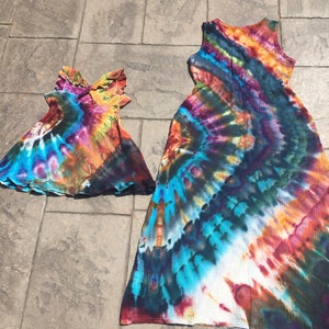 Matching Mother-daughter or Matching Sibling Tie Dye Dresses - Etsy