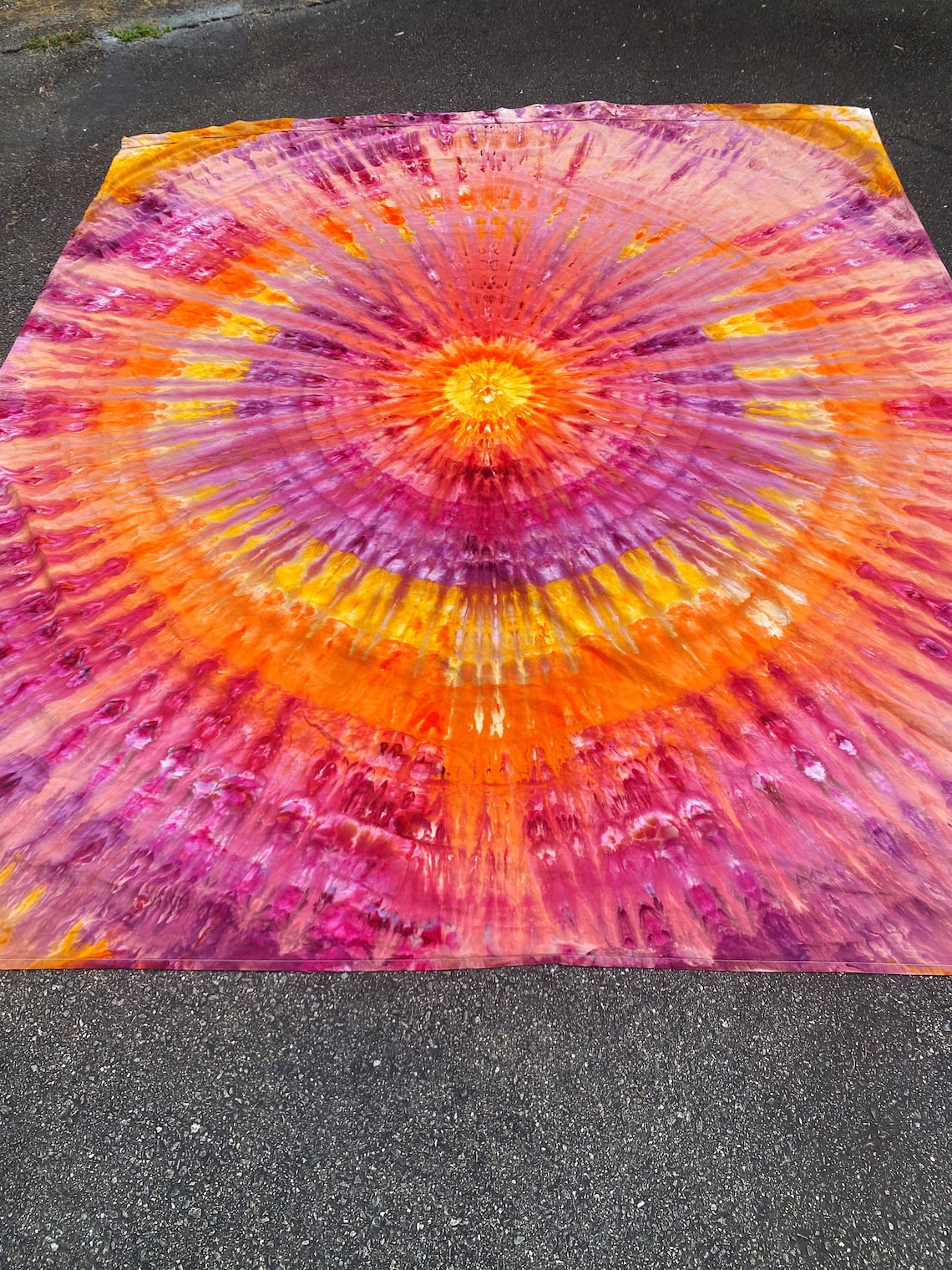 Tie Dye Tapestry Boho Wall Art Tie Dye Wall Hanging Etsy
