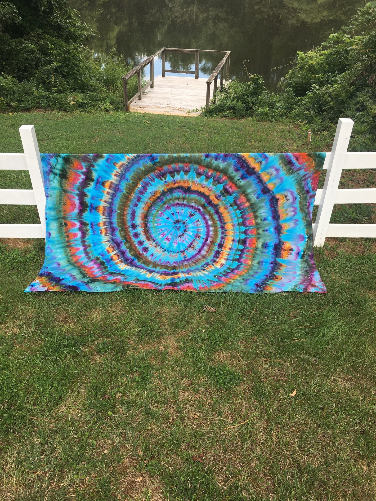 Tie Dye Tapestry Boho Wall Art Tie Dye Wall Hanging Etsy