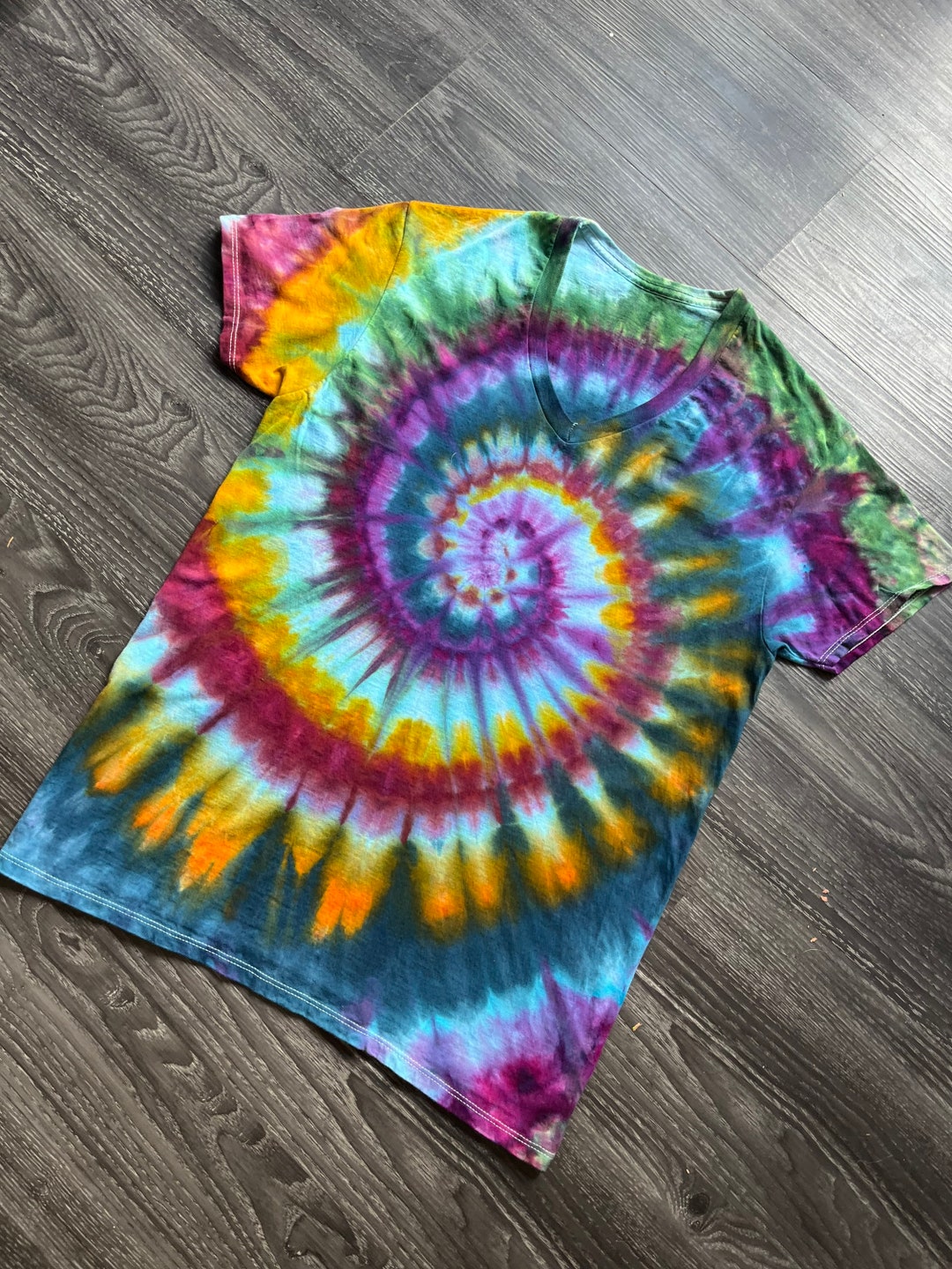 Tie Dye Shirt Hippie Clothes Spiral Tie Dye Tshirt Tie Dye Tshirt