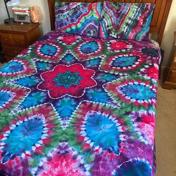 Tie Dye Bedding Etsy