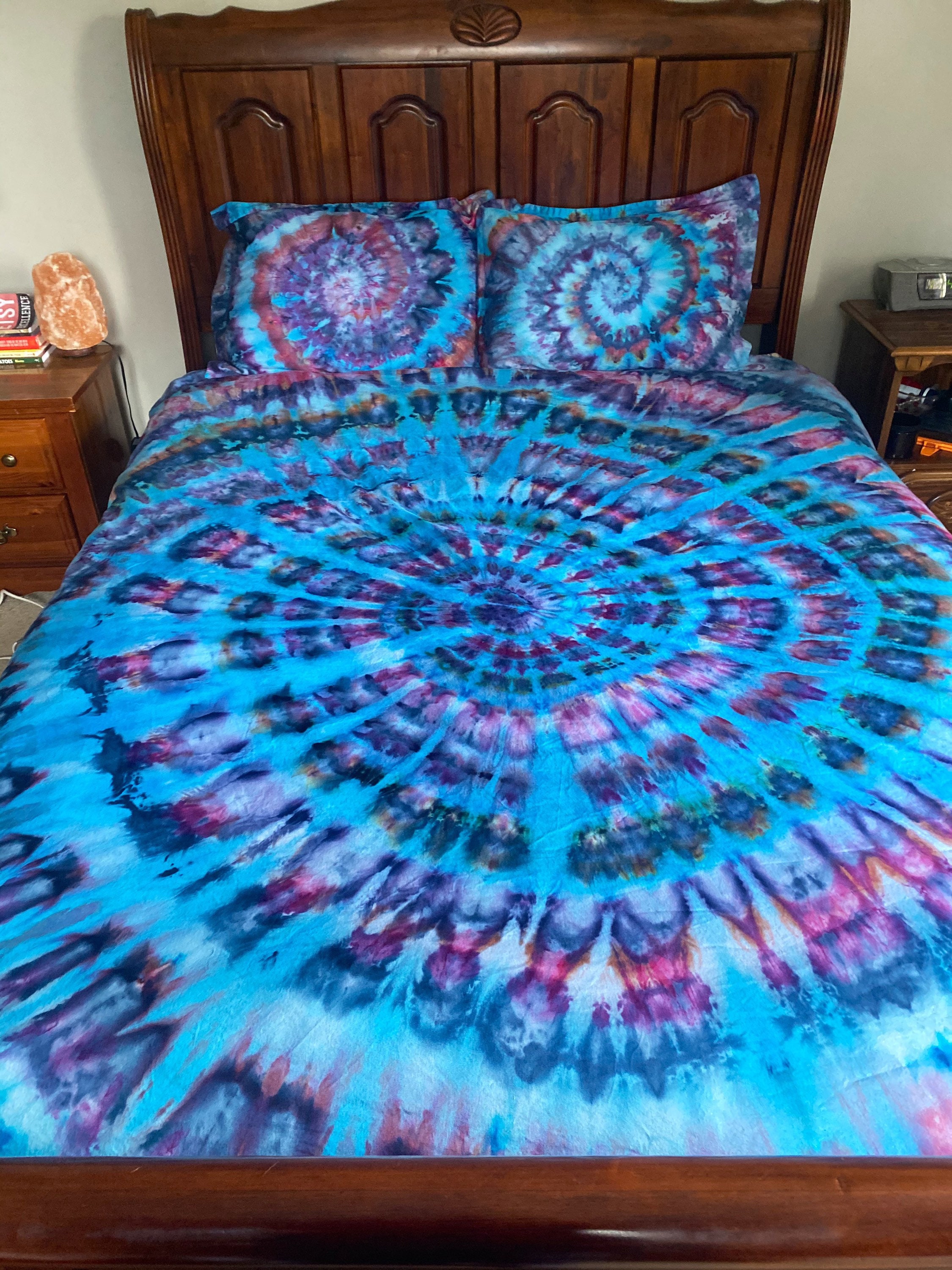 Tie Dye Bedding Tie Dye Duvet Cover and Sham Set Boho Etsy