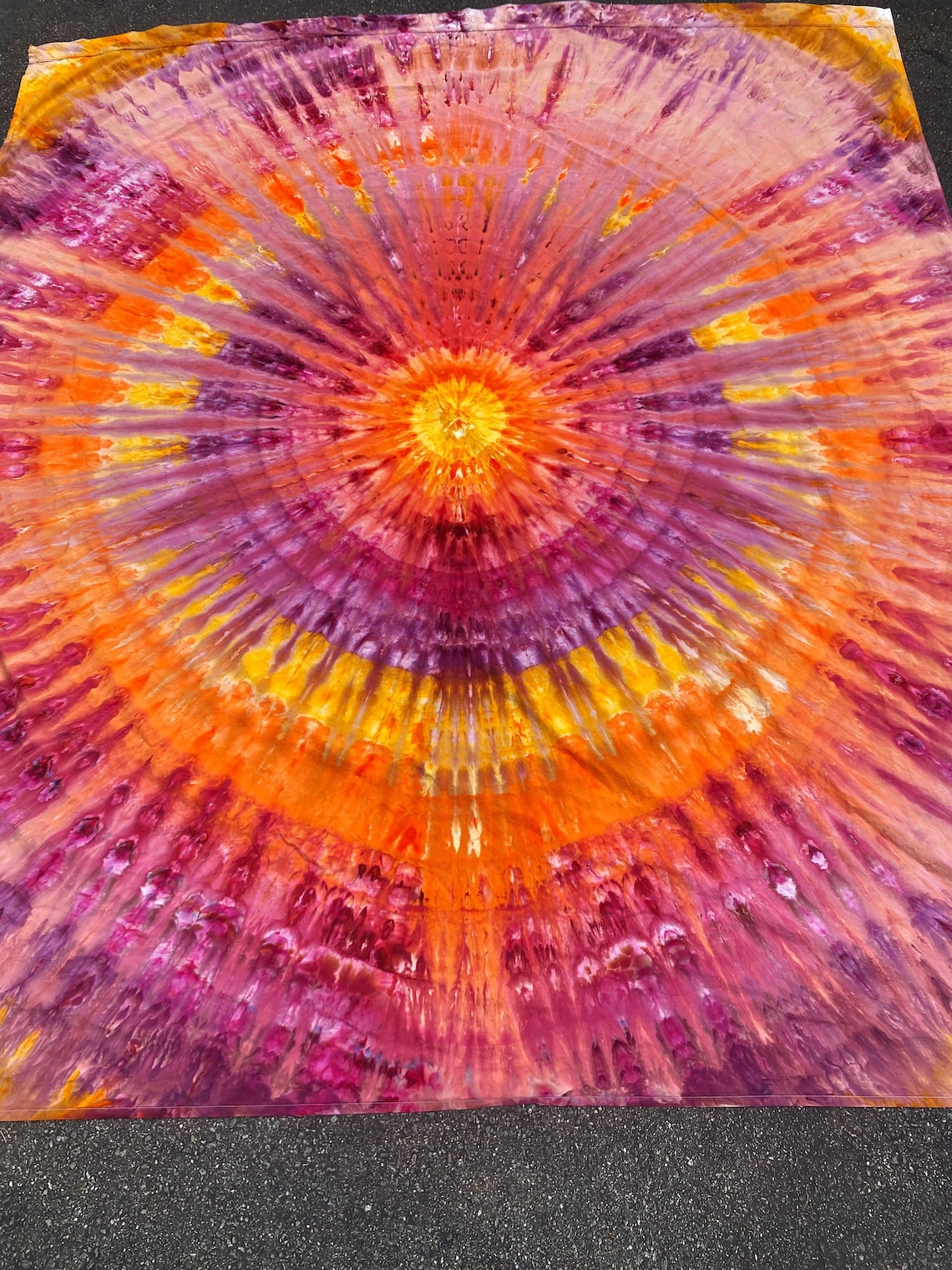 Tie Dye Tapestry Boho Wall Art Tie Dye Wall Hanging Etsy