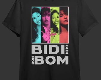 Selena Quintanilla Shirt / Bidi Bom Bom / La Reina del Tejano Shirt/ Selena,Peace Love Selena Shirt,Selena/La cantante/ vintage