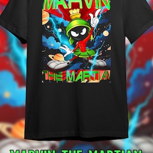 Marvin Martian Tee - Etsy