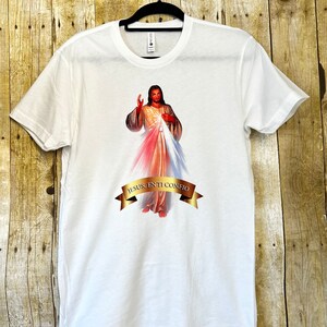 Jesus en ti confío / Divina Misericordia Shirt/ Catholic shirts