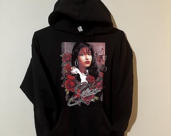 Selena Hoodie Vintage /1 Selena Vintage  / Selena Hoodie /La Reina del Tejano Hoodie/ Selena, Peace Love Selena Shirt, Selena