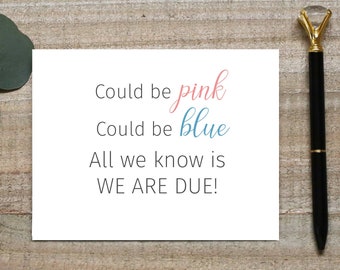 We Are Pregnant | Etsy