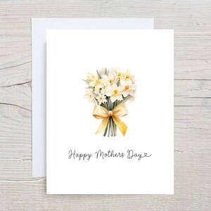 Carte florale de fête des mères, bonne fête des mères, carte pour la fête des mères, cartes de fête des mères maman pour elle, carte personnalisée fête des mères 2025