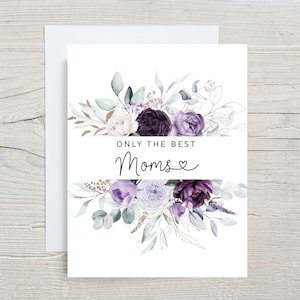 Seules les meilleures mamans Obtenez une promotion grand-mère, nouvelle carte grand-mère, annonce de grossesse, carte de fête des mères 2025, nous allons avoir un bébé,