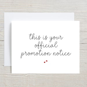 Avis de promotion, Promotion officielle pour grand-mère, Nous allons être grands-parents, Annonce de grossesse, Carte Nous sommes enceintes, Pour être tante et oncle