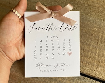 Reserva la fecha, propuesta de calendario para damas de honor, tarjeta de reserva de fecha para damas de honor con lazo, tarjeta con la fecha de la boda para la caja de damas de honor, tarjeta de propuesta única