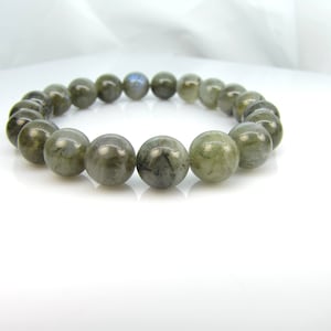 AAA Blue flash Labradorite bracelet 10 mm bead