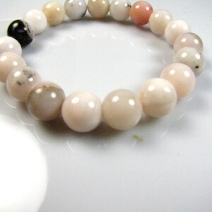 Natural Pink Opal bracelet 10 mm bead