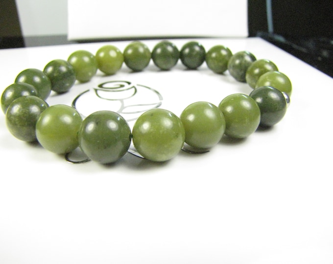 Natural Canada Jasper Stone  bracelet AAA grade 10 mm bead