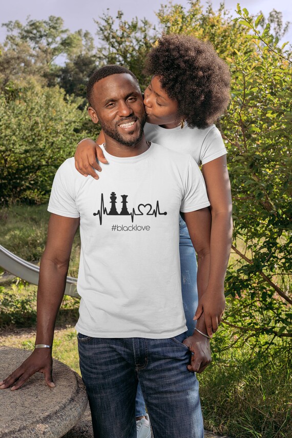 T-shirt Black Couple T Shirt | Etsy 