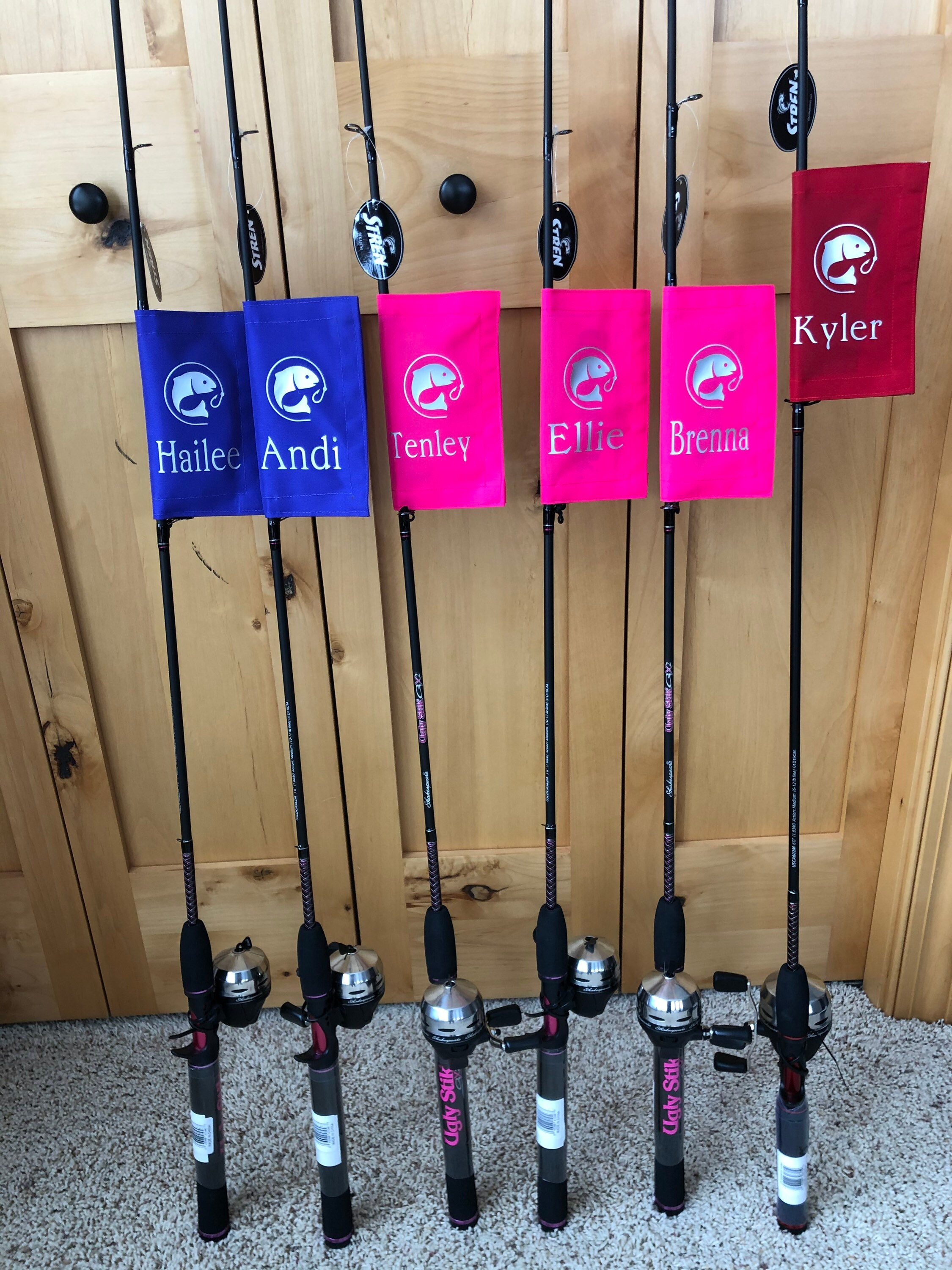 Fishing Lure Covers High Density Denier Coated Nylon Handmade in